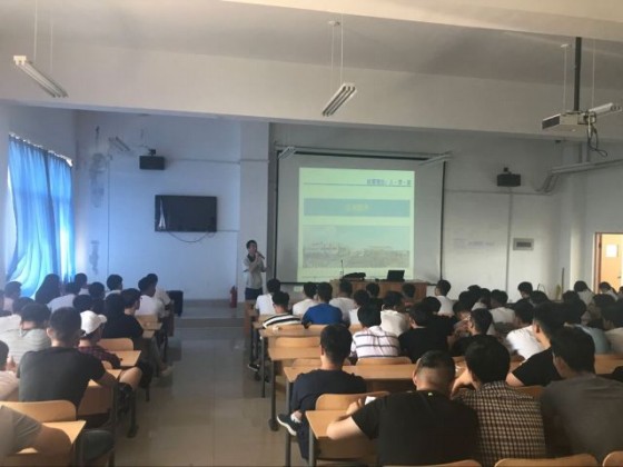 机电工程系企业文化进校园系列报道（一）